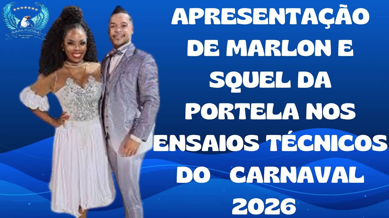 CANAL FOLIA DO REIS - ÍMPERDÍVEL - APRESENTAÇÃO DE MARLON E SQUEL DA PORTELA EN. TÉC. CARNAVAL 2026
