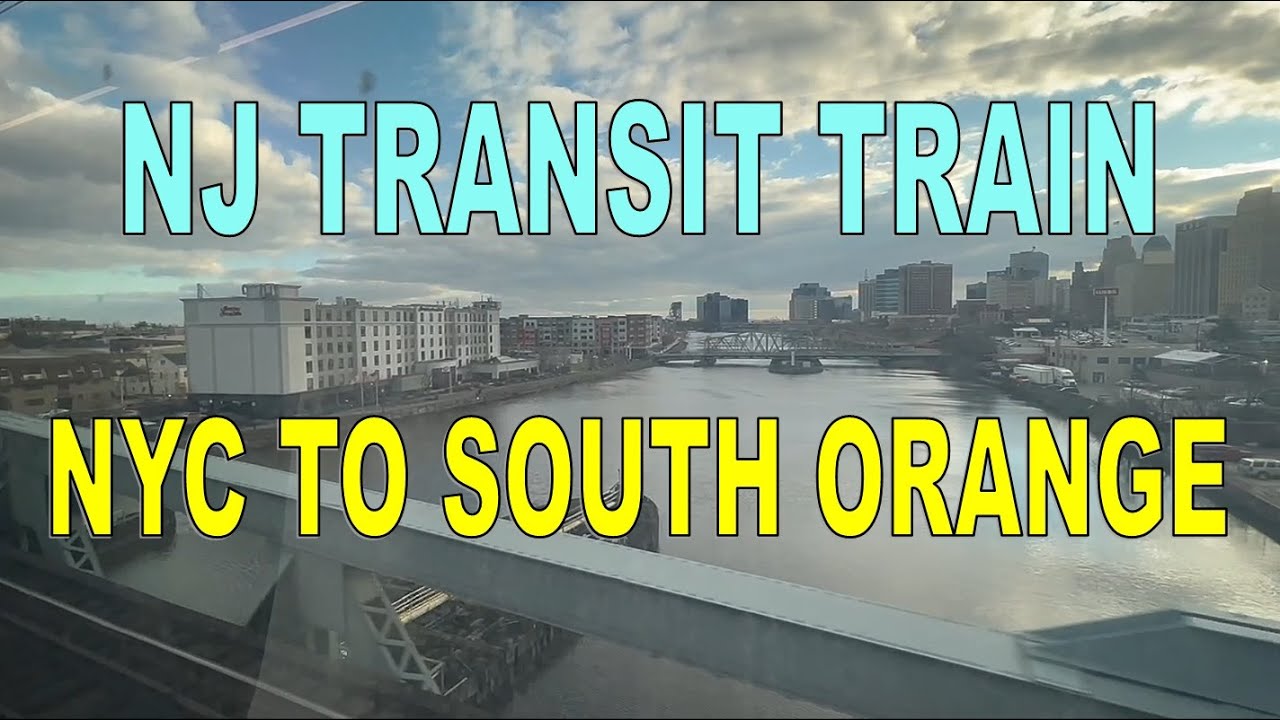 NJ TRANSIT Train To South Orange (December 17, 2022)