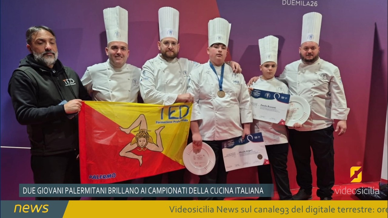 Due giovani palermitani brillano ai campionati della cucina italiana