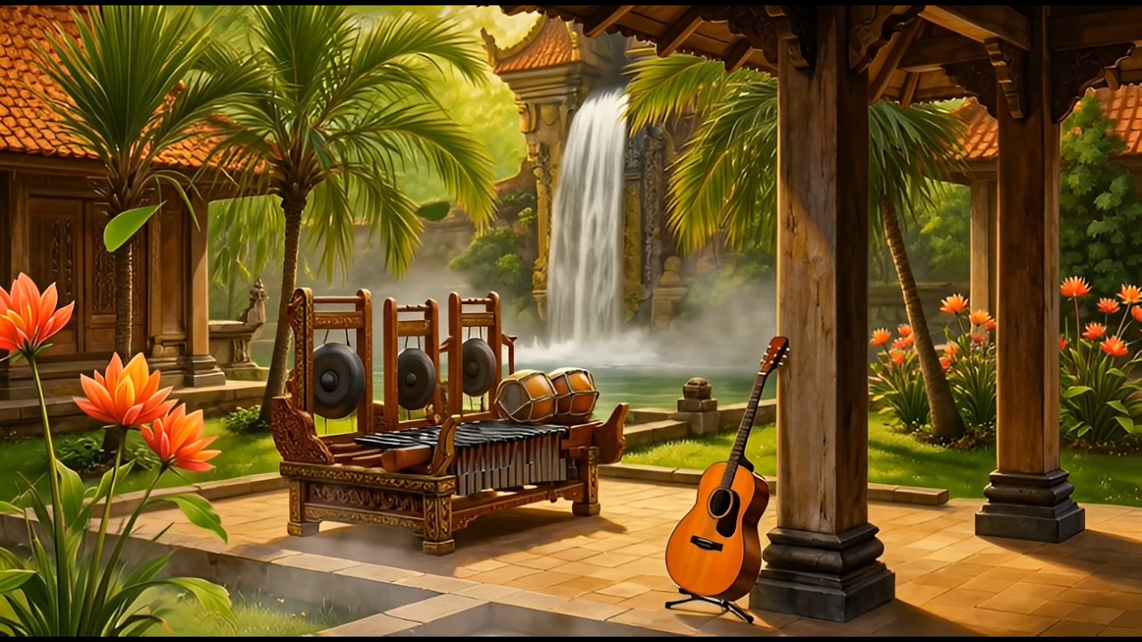 Moonlight in Bali – Peaceful Country Guitar Music