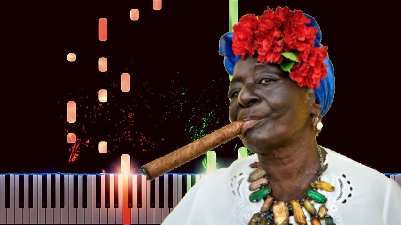 Lagrimas Negras Piano Cover Midi tutorial Sheet app  Musica Cubana