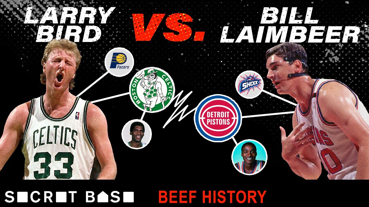 Larry Bird and Bill Laimbeer have genuinely hated each other for over 30 years