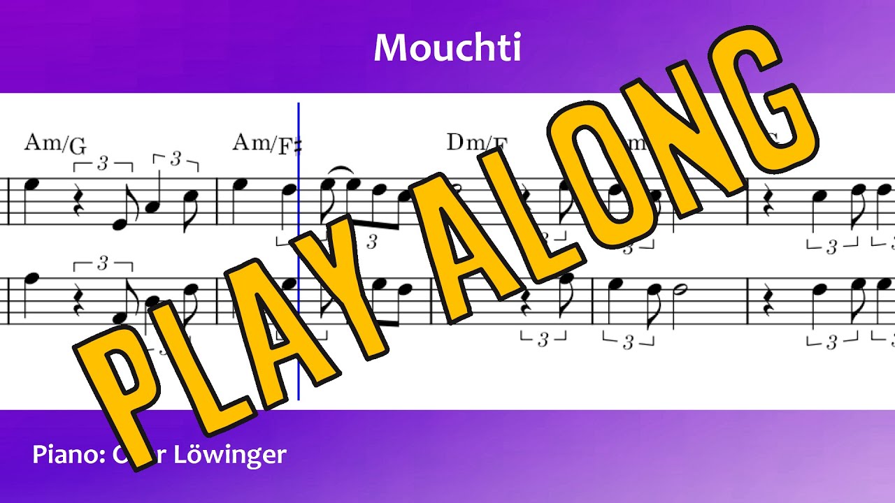 Piano accompaniment - Mouchti mazurka By Rolland Martinez
