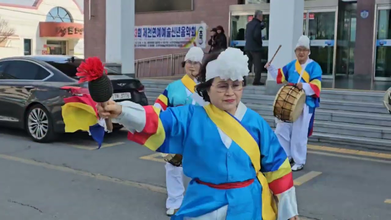 #땅울림풍물단#태평소#제3회제천연예예술#신념음악회#오프닝문화회관