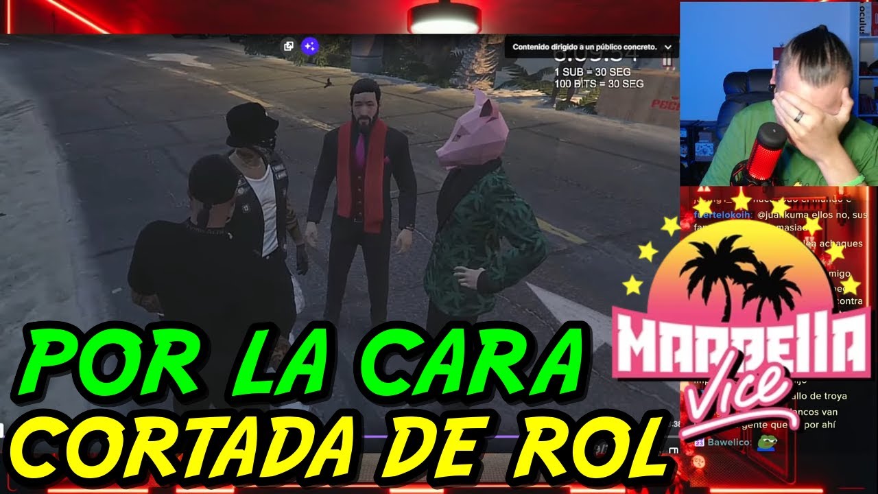 La APOTE&Oacute;SICA CORTADA DE ROL de JACKY a DEQIUV en Marbella Vice 2