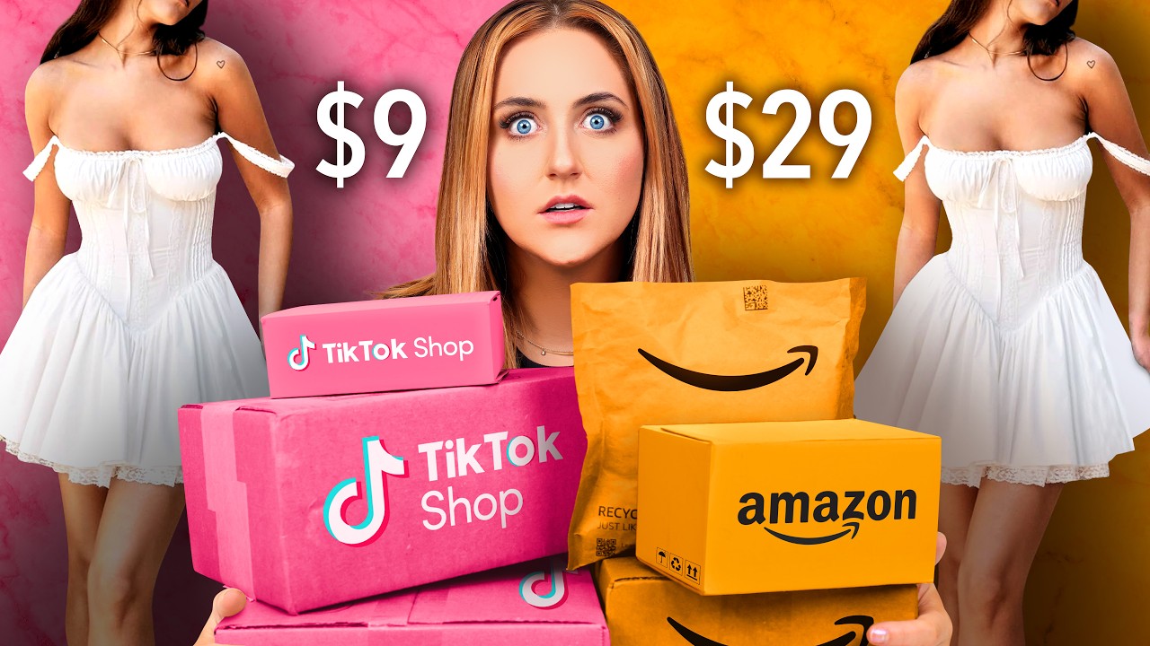 Я купил ОДИНАКОВЫЕ товары на TIKTOK и AMAZON *без спонсоров*