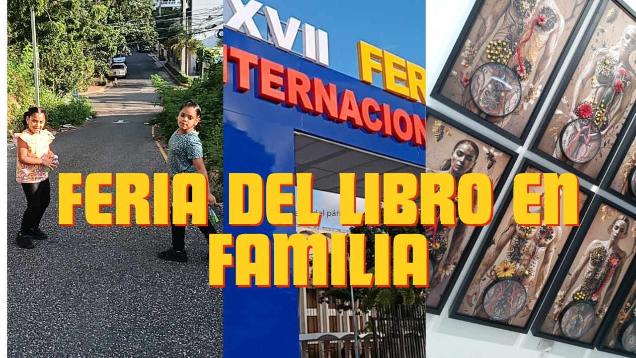 Fuimos en familia a la Feria del Libro 📚 | Libros, cultura y momentos especiales