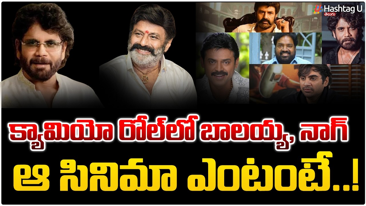క్యామియో రోల్ లో బాలకృష్ణ నాగార్జున|BalaKrishna Nagarjuna Cameo Roll In New Movie|Tollywood|HashtagU