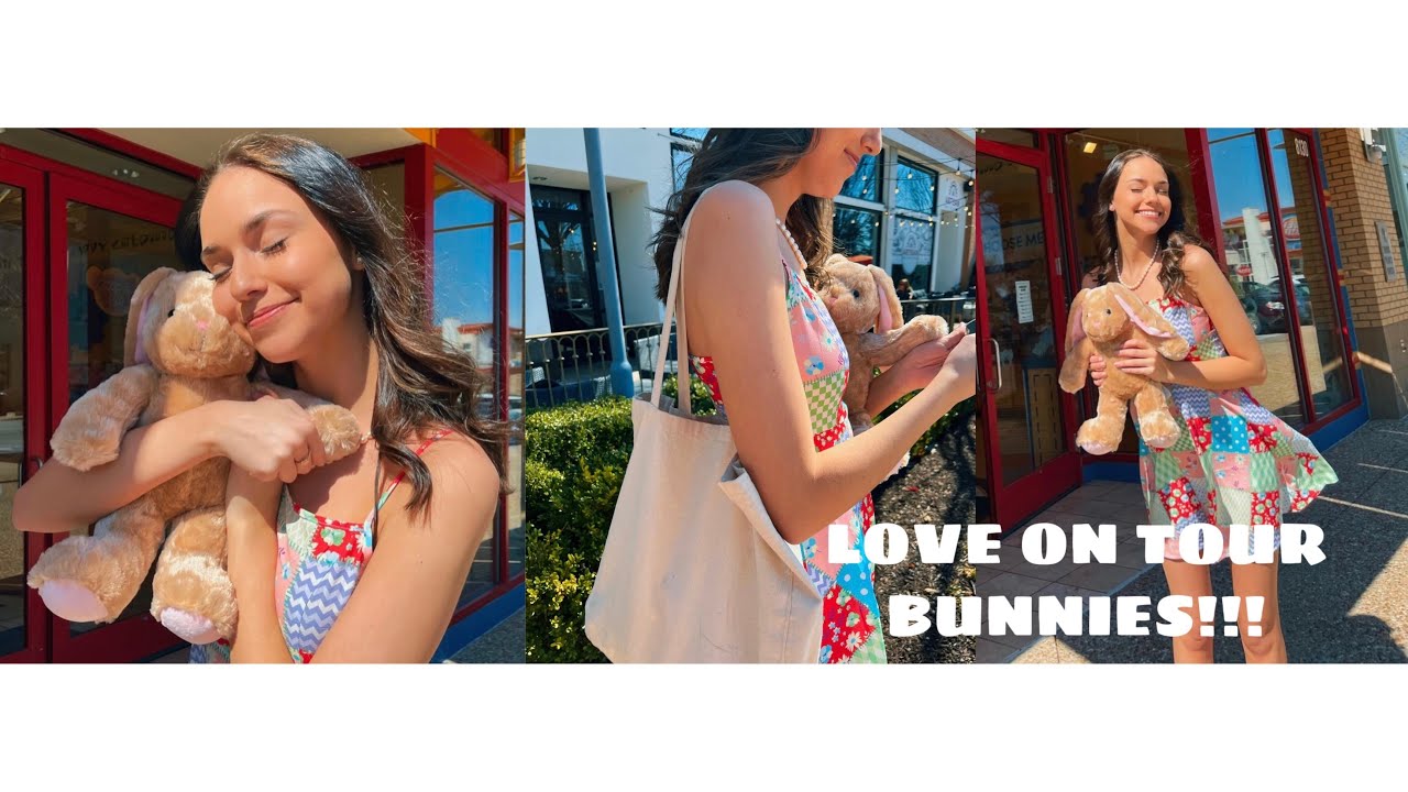 LOVE ON TOUR BUNNIES!!! | first day of spring outing