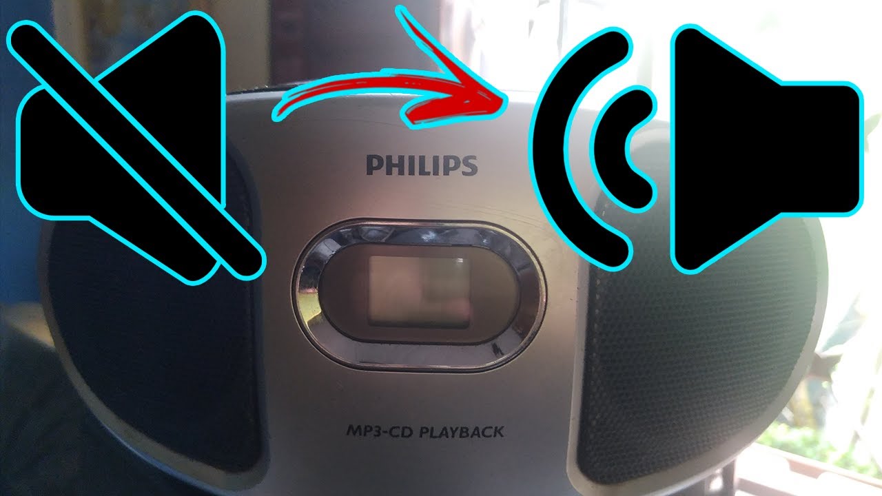 CD PLAYER RADIO PHILIPS SEM ÁUDIO NENHUM