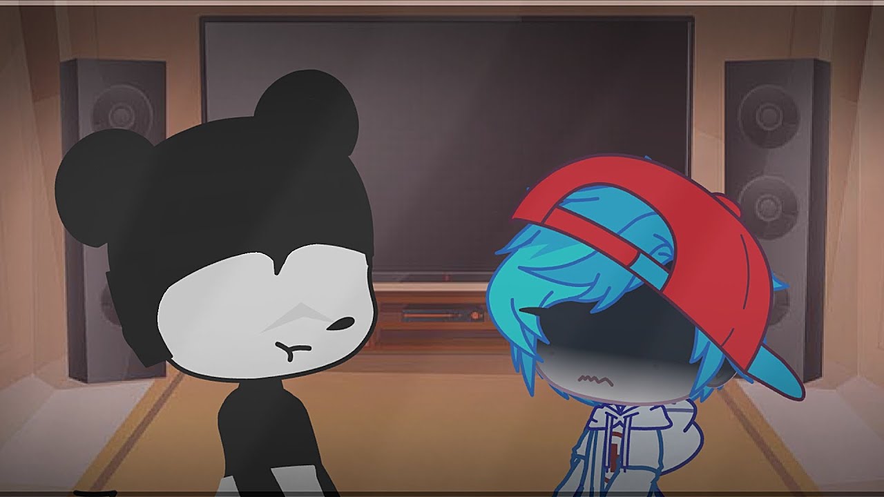 FNF Mod Characters React VS Mickey Mouse ( All series )