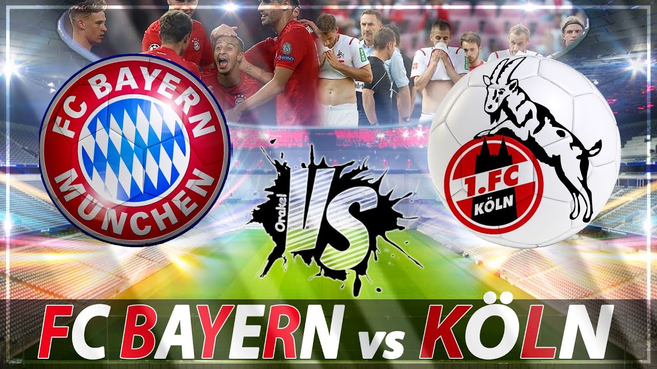 ORAKEL ⚽️ FC BAYERN MÜNCHEN vs 1. FC KÖLN ⚽️ 5. Spieltag