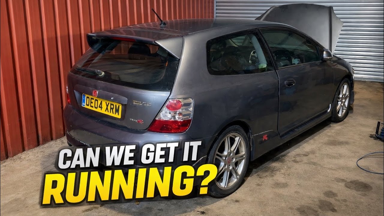 Can we get the Honda Civic Type R EP3 running after sitting for 4 years! 