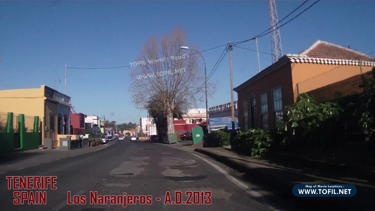 Los Naranjeros 2013 Tenerife - Espana Dashcam Driving Movies WWW.TOFIL.NET