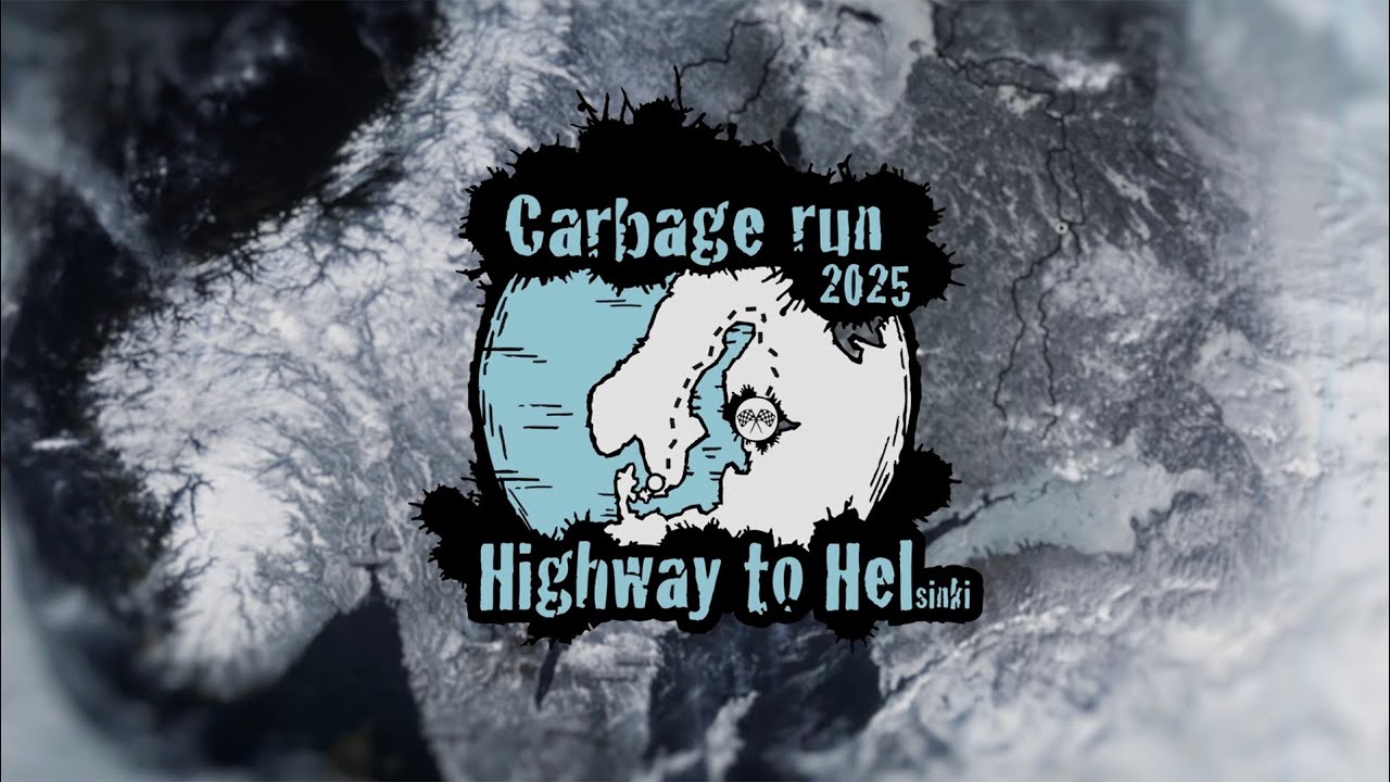 Carbage run Winter edition to Helsinki 2025 - official aftermovie