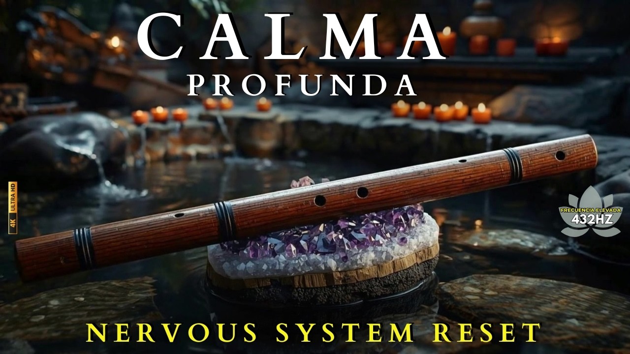 432Hz Calma Profunda | Libera el Peso del Alma | Nervous System Reset 4K