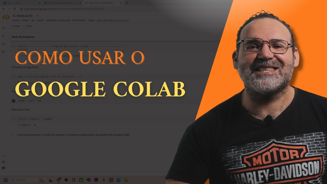Como usar o Google Colab
