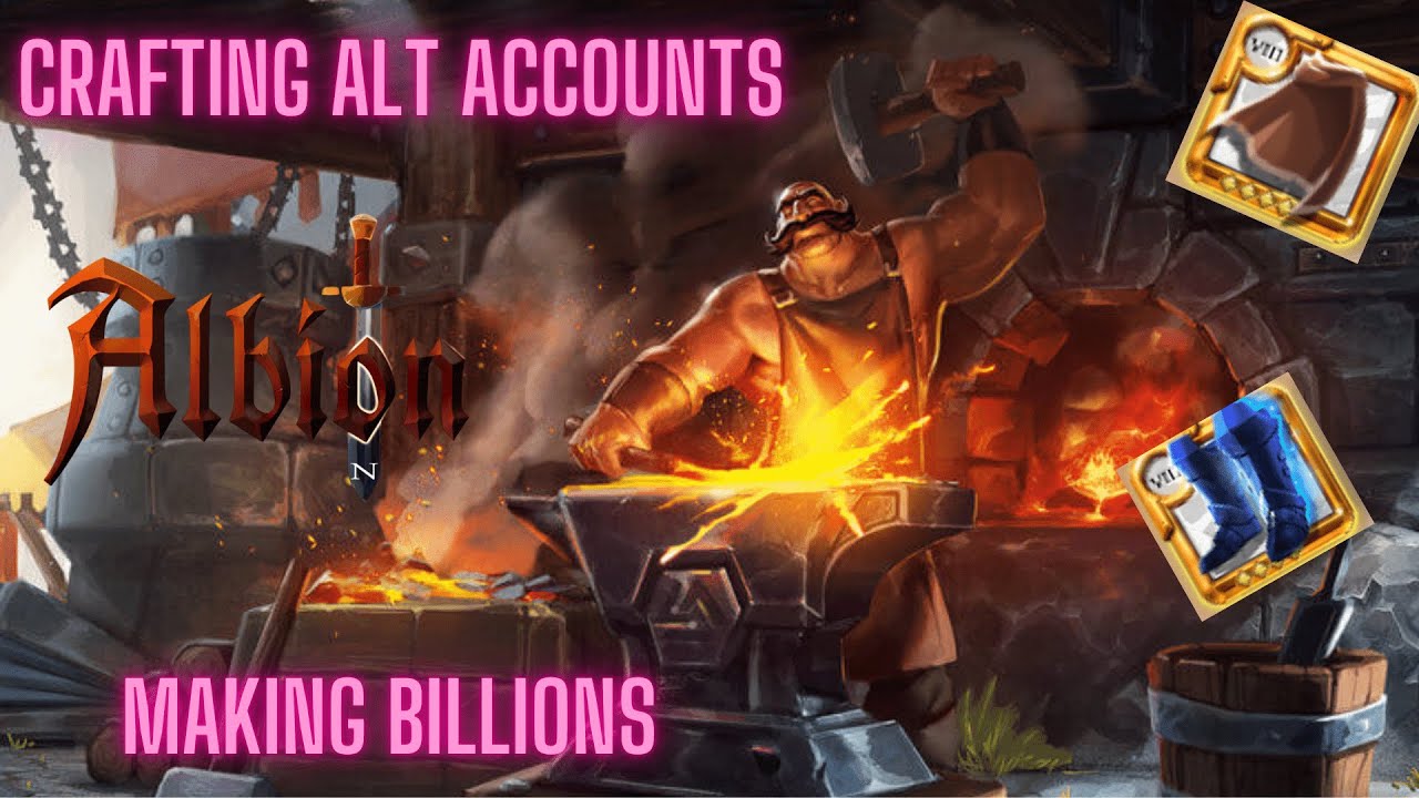 Making Billions with Crafting Alt Accounts | Eu Server