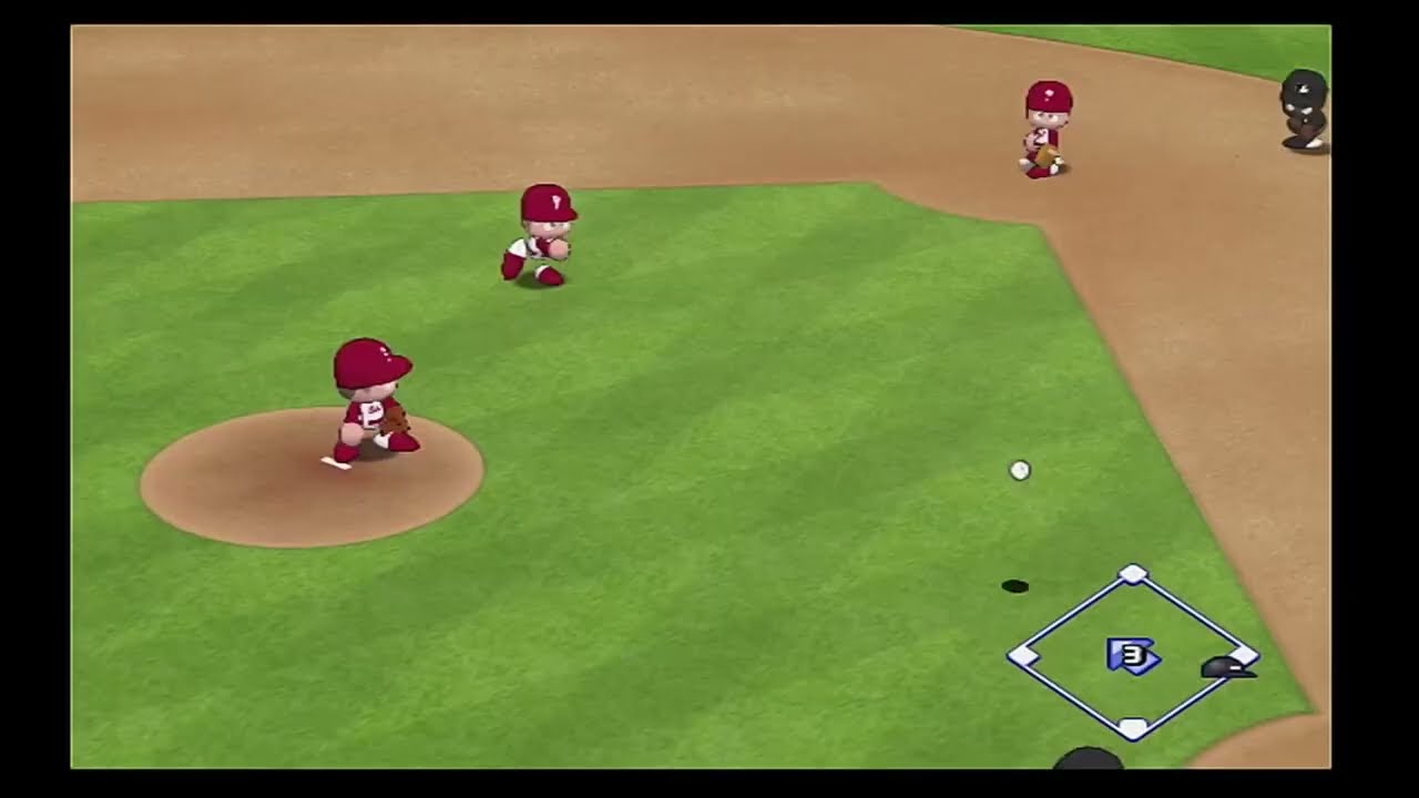 MLB Power Pros 2008 (Wii) (Florida Marlins Season) Game #116: FLA @ PHI