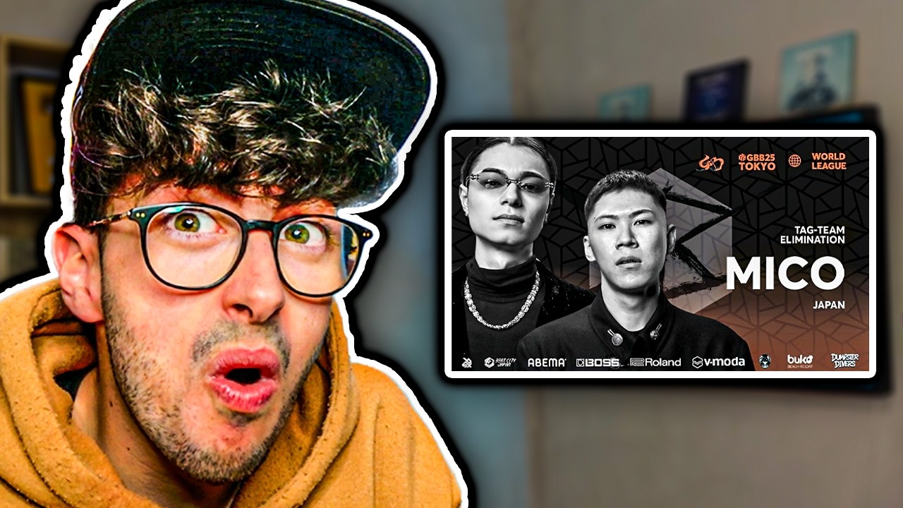 BLACKROLL REACTS to MICO 🇯🇵 | GBB 2025 Tag Team | Elimination