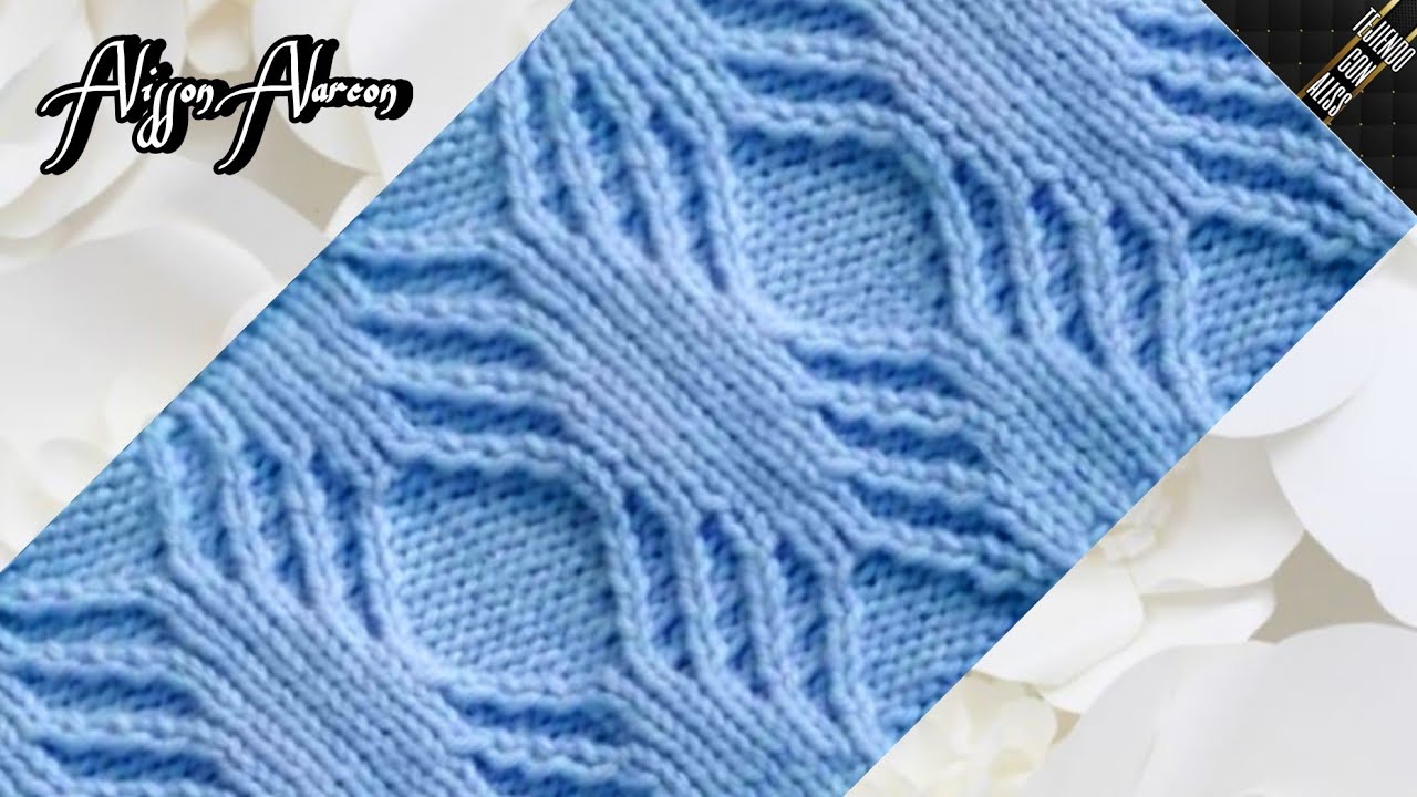 #428 - TEJIDO A DOS AGUJAS / knitting patterns / Alisson . A
