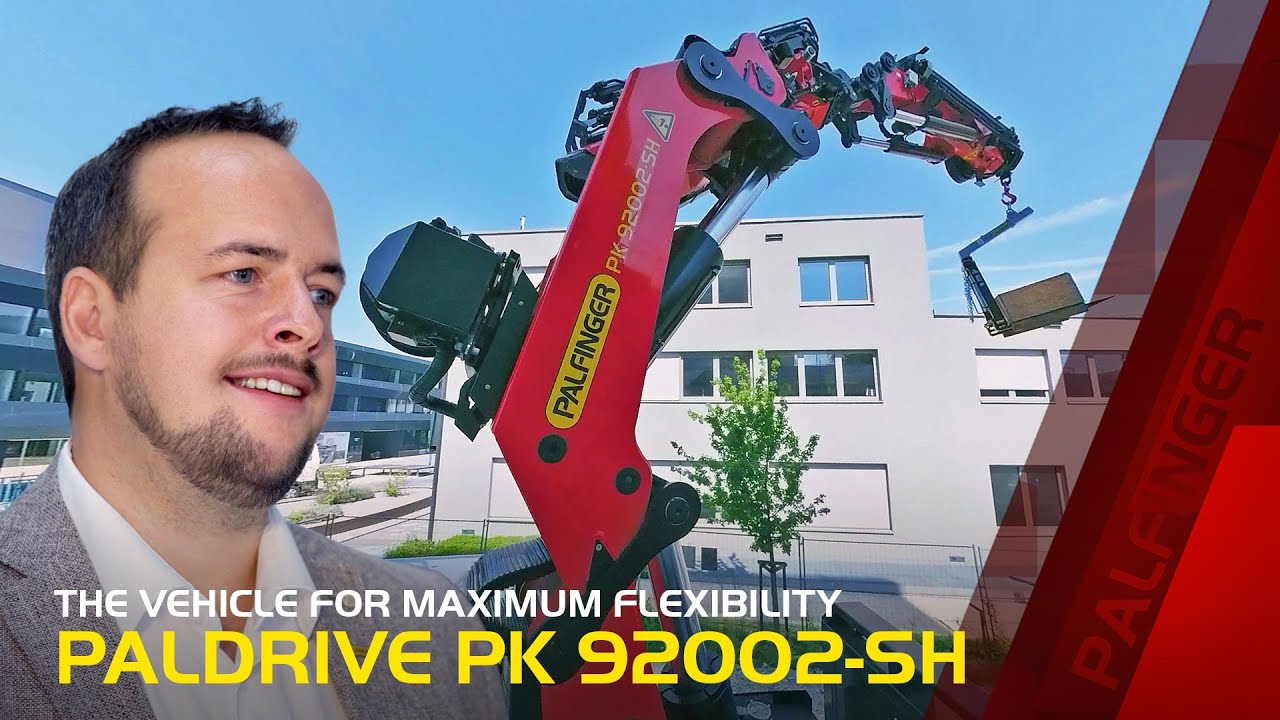 PALFINGER – PALDRIVE – The vehicle for maximum flexibility
