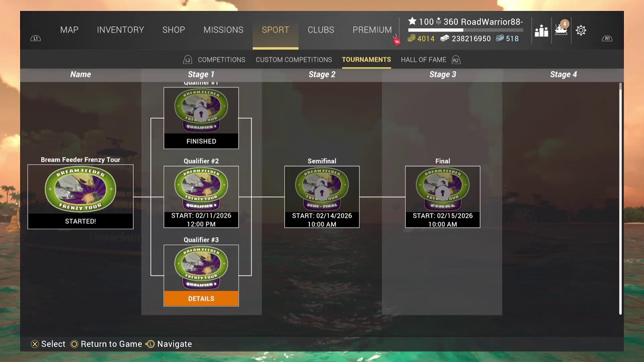 Fishing Planet - Bream Feeder Frenzy Tour - Q2 - 2026