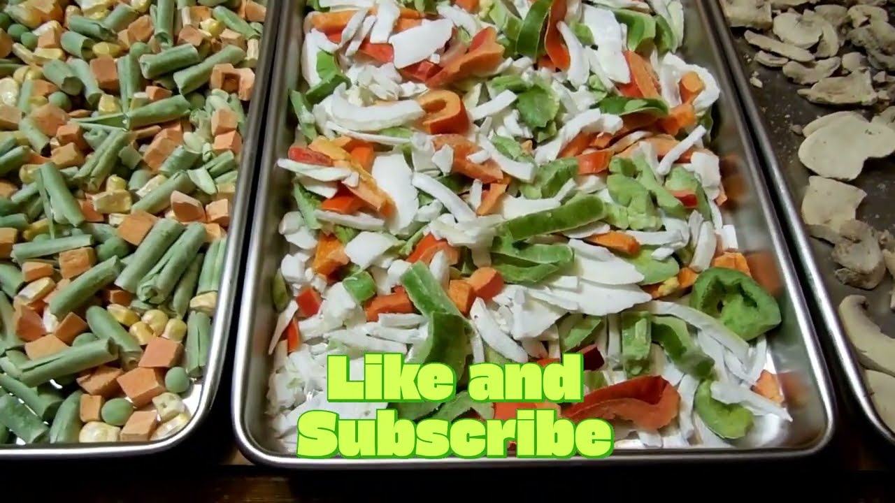 How to Keep Freeze-Dried Peppers & Onions Fresh with a Nitrogen Flush Vacuum Sealer for long term.