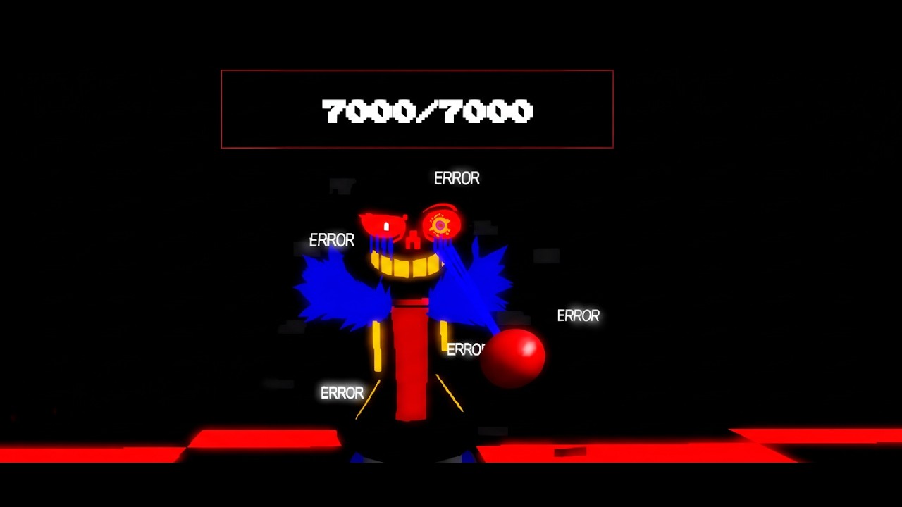 Undertale Judgment Day - Error! Sans