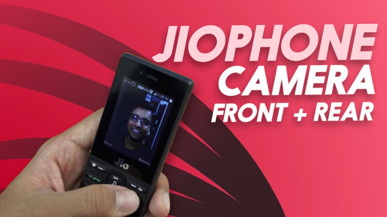 Jio Phone Camera - Front, Rear Camera Footage, 3GP Format