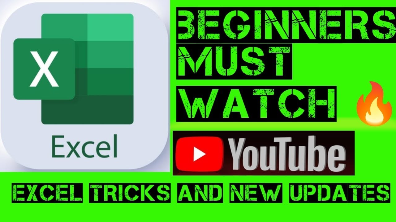 Excel tricks 💪 | beginners must watch 🔥#exceltips 
