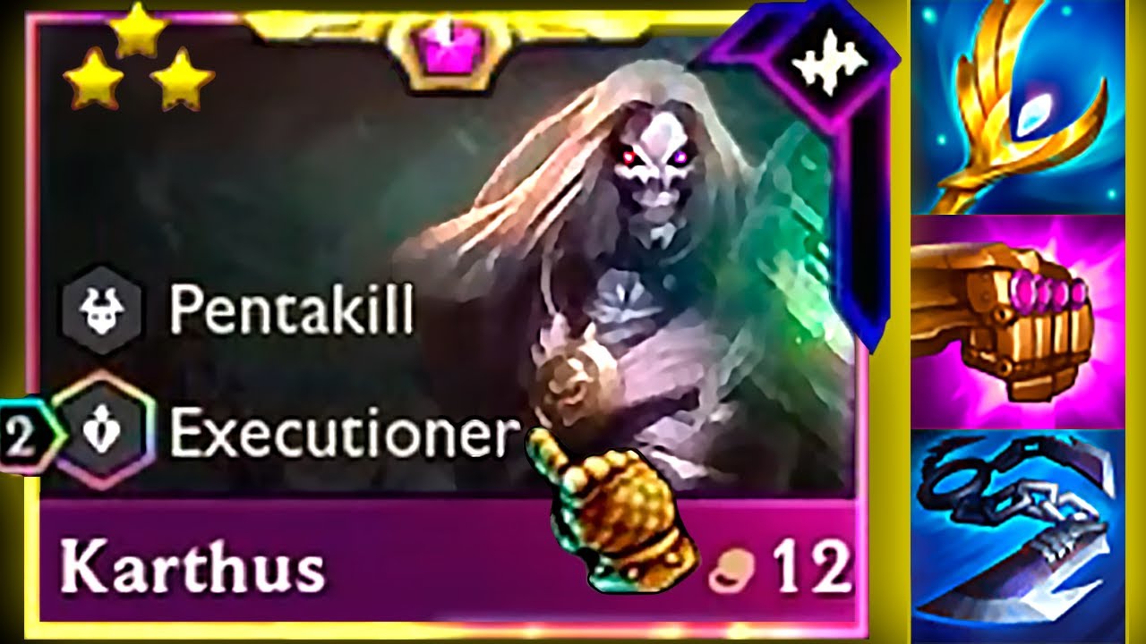 Karthus 3 Star ⭐⭐⭐Ft. 6 Executioner | TFT Set 10