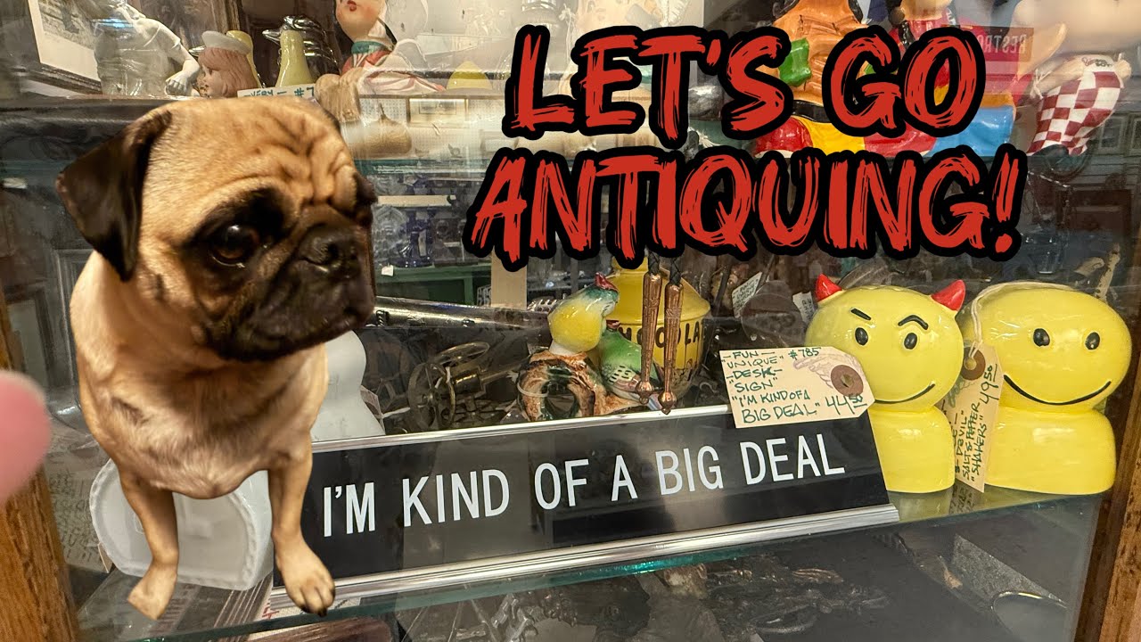 BACK ANTIQUING IN KANSAS!  Shop along!