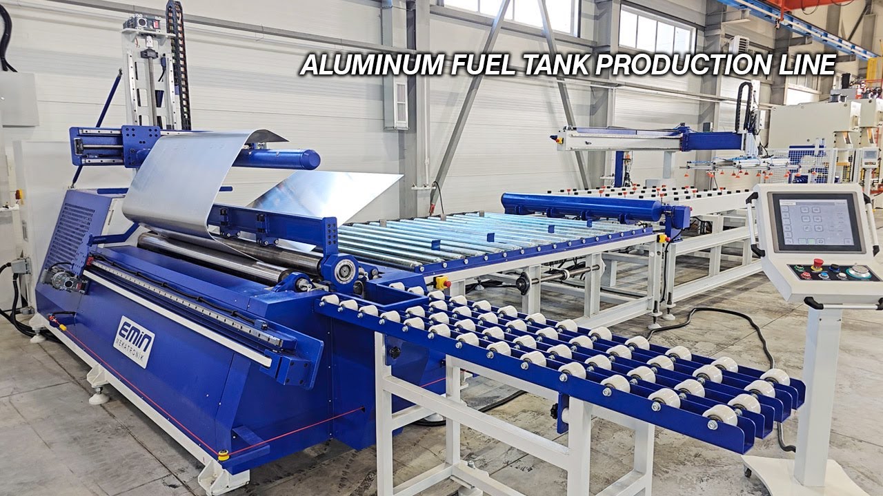 ALUMİNYUM YAKIT TANKI ÜRETİM HATTI - ALUMINUM FUEL TANK PRODUCTION LINE