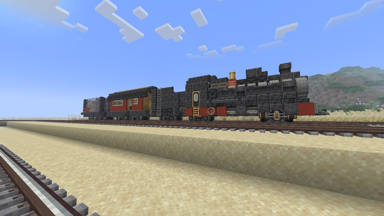 create mod minecraft train finished finally