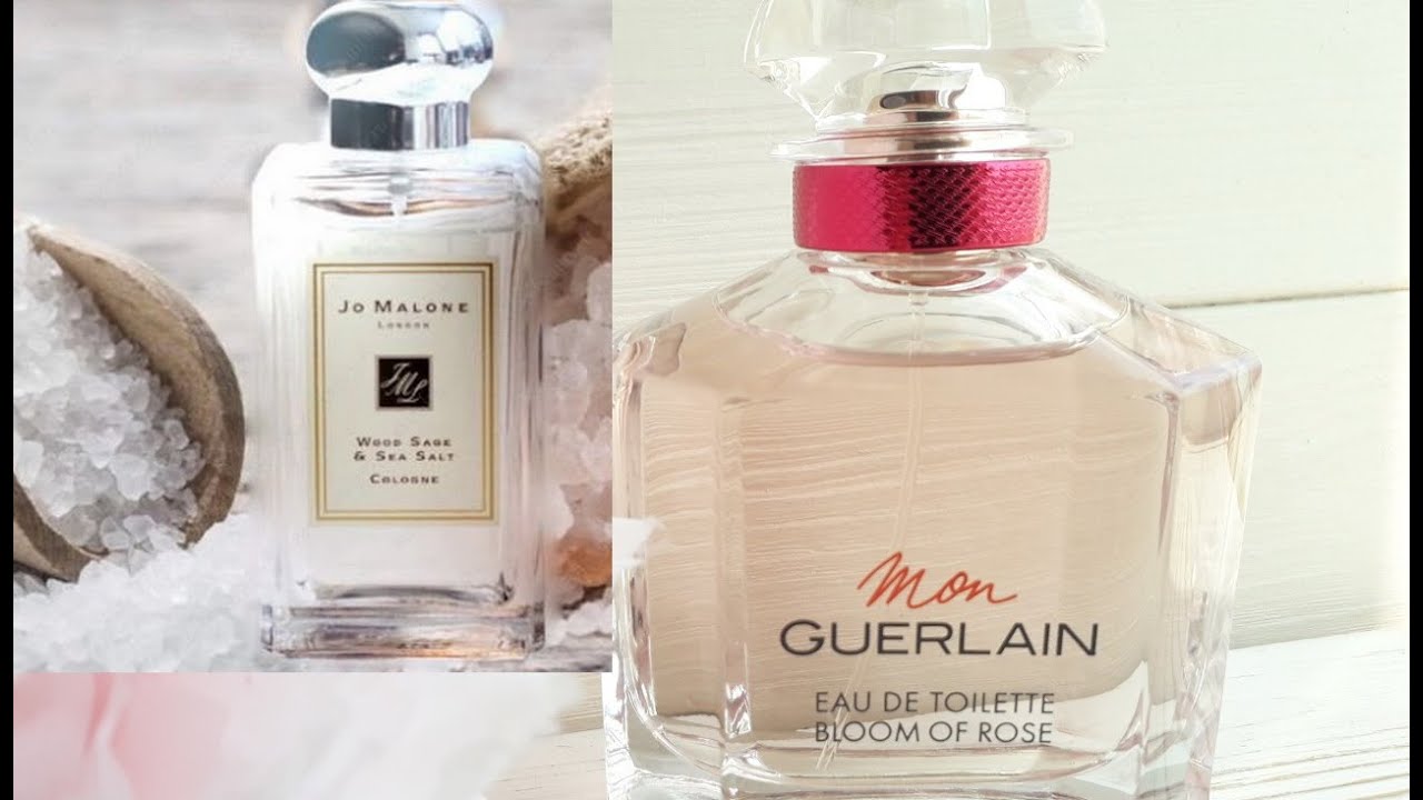 🌹Guerlain Mon Guerlain Bloom of Rose eau de toilette🌿Jo Malone London Wood Sage&Sea Salt