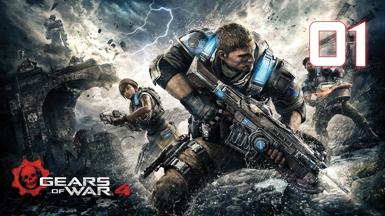 Gears of War 4 PC 100% Walkthrough 01 (Hardcore) |ACT 1-0| (Prologue)