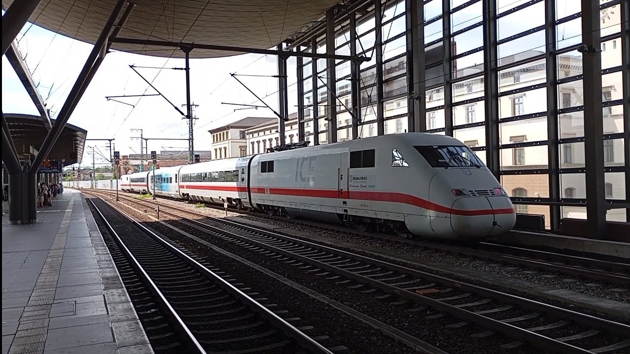 Trainspottings in Erfurt Hbf 