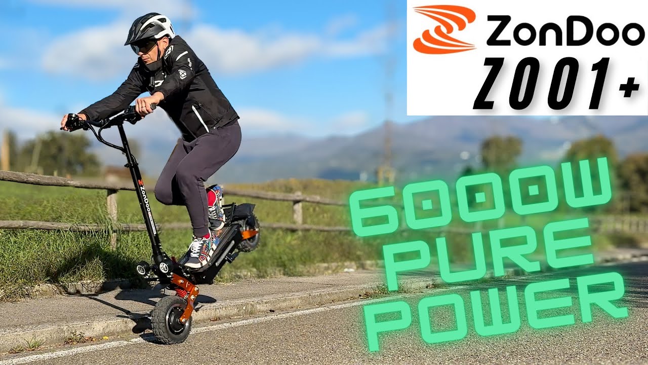 ZonDoo ZO01 PLUS - THE FAST AND CRAZY E_SCOOTER - FULL TEST