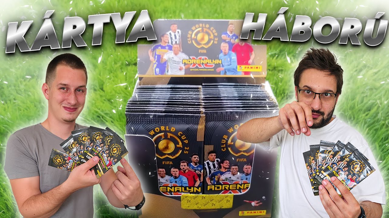 Panini Adrenalyn XL FIFA Club World Cup 2025 | K&aacute;rtya H&aacute;bor&uacute;