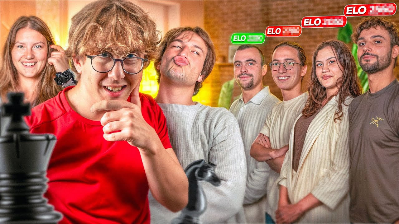 DEVINE QUI EST LE MEILLEUR JOUEUR D'ECHECS (ft Felix Detours et Maelyss)
