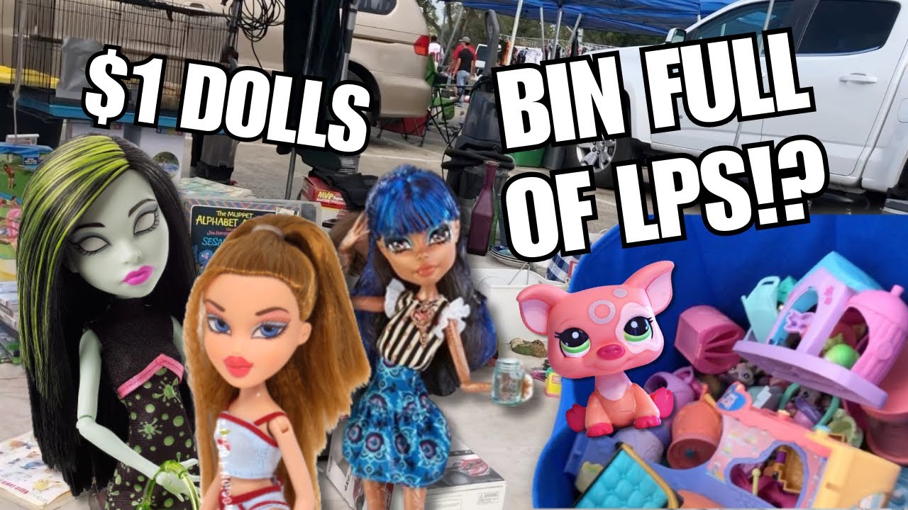 This Flea Market Was Too Good to be True… | Flea Market Toy Shopping & Haul Ep. 3
