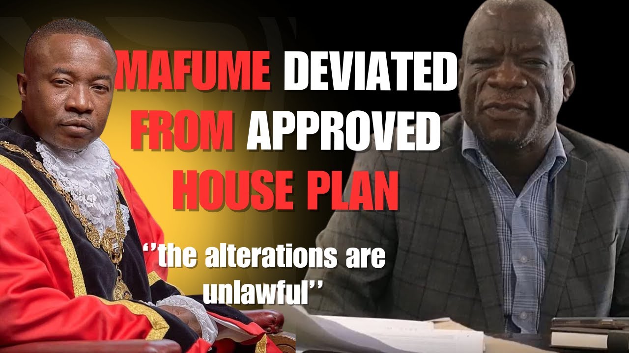 Jacob Mafume deviated from approved house plan
