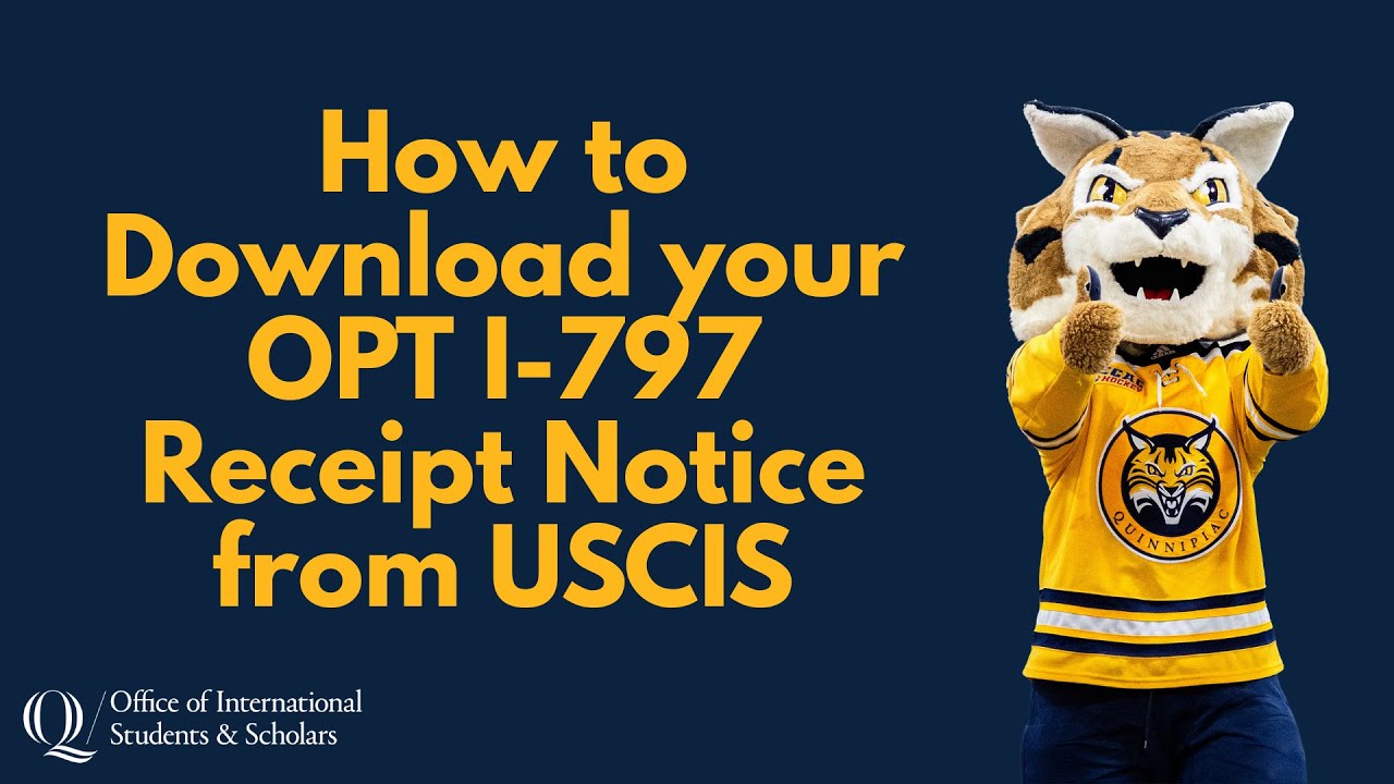 How to Download USCIS OPT Receipt Notice