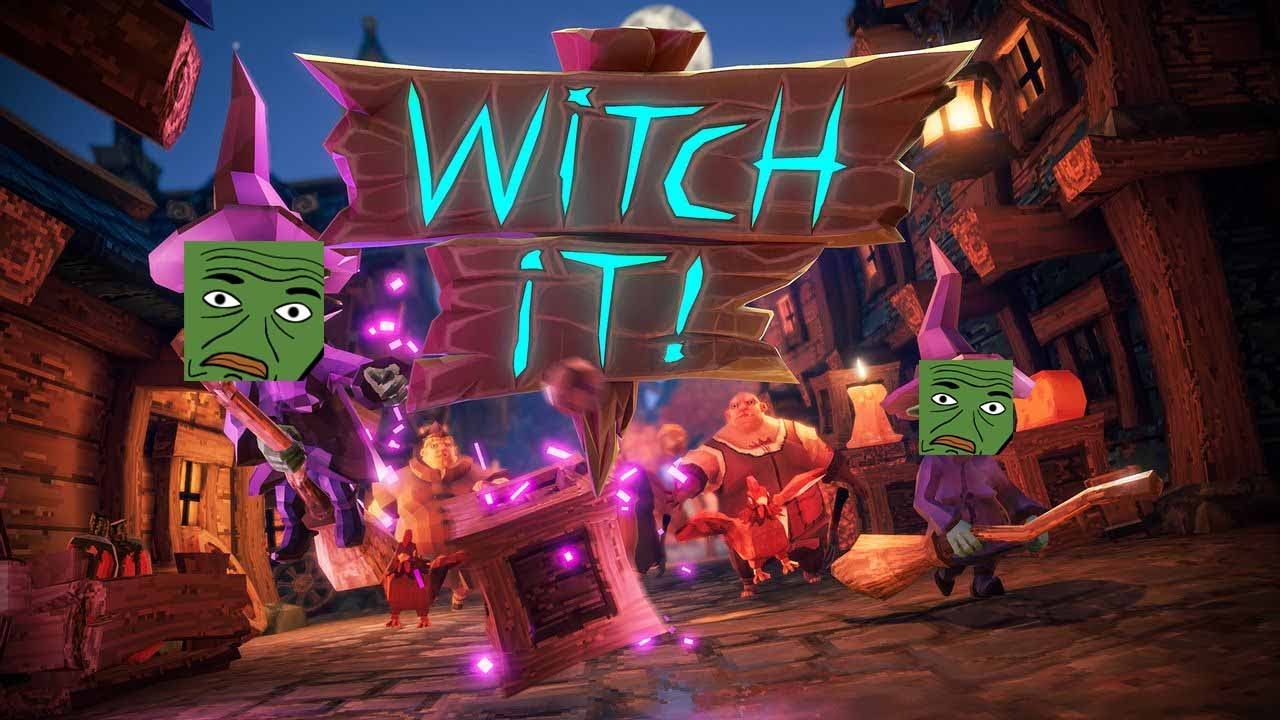 Trying Out Witch Game Again? , Playing Witch It with AdmiralBulldog & Megacucks