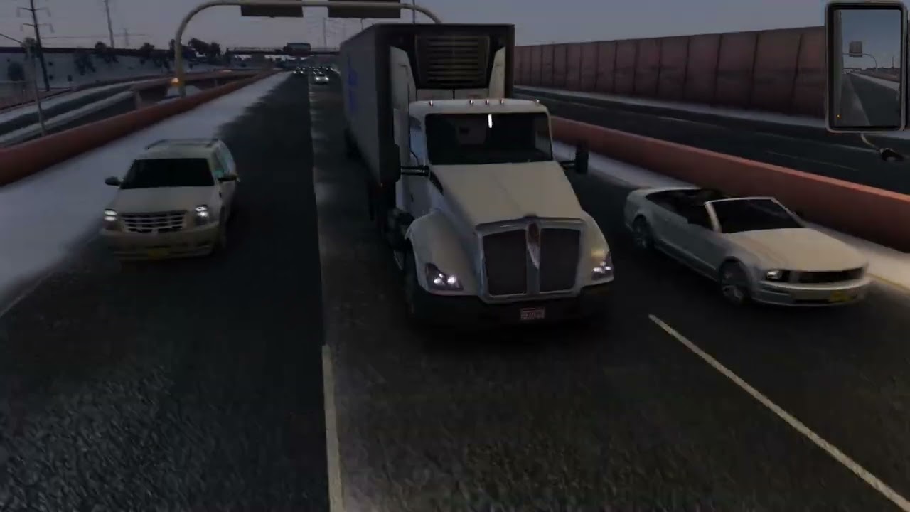 Llego la nieve - American Truck Simulator