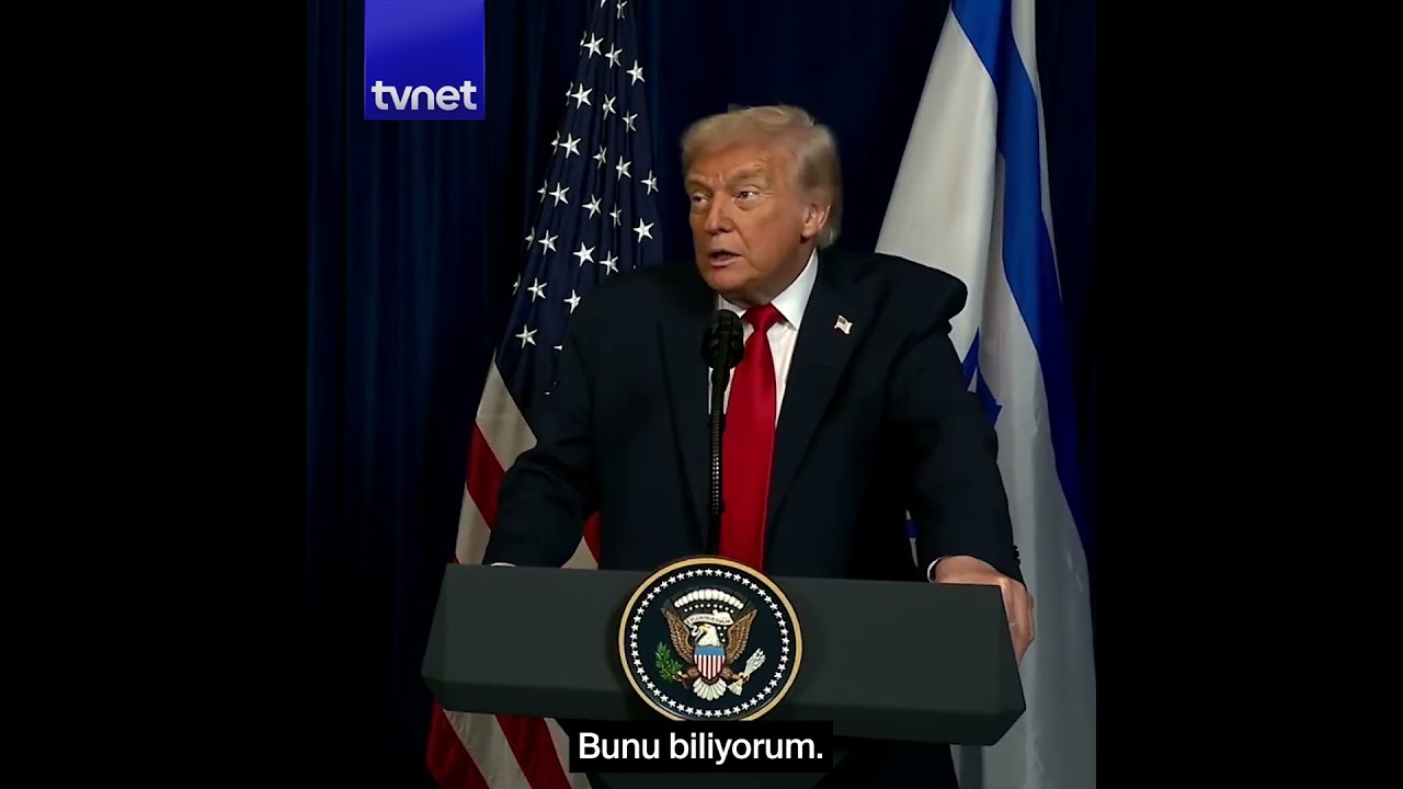 Netanyahu'nun s&ouml;z&uuml;n&uuml; kesip Erdoğan'ı &ouml;vmeye başladı: Seni bilmem Bibi! #shorts #trump