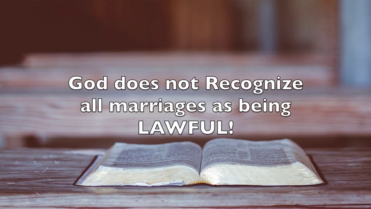 Marriage, Divorce and Remarriage, what does the Bible say?