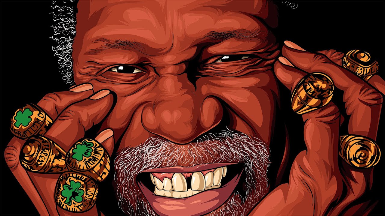 Bill Russell SpeedArt Adobe Illustrator