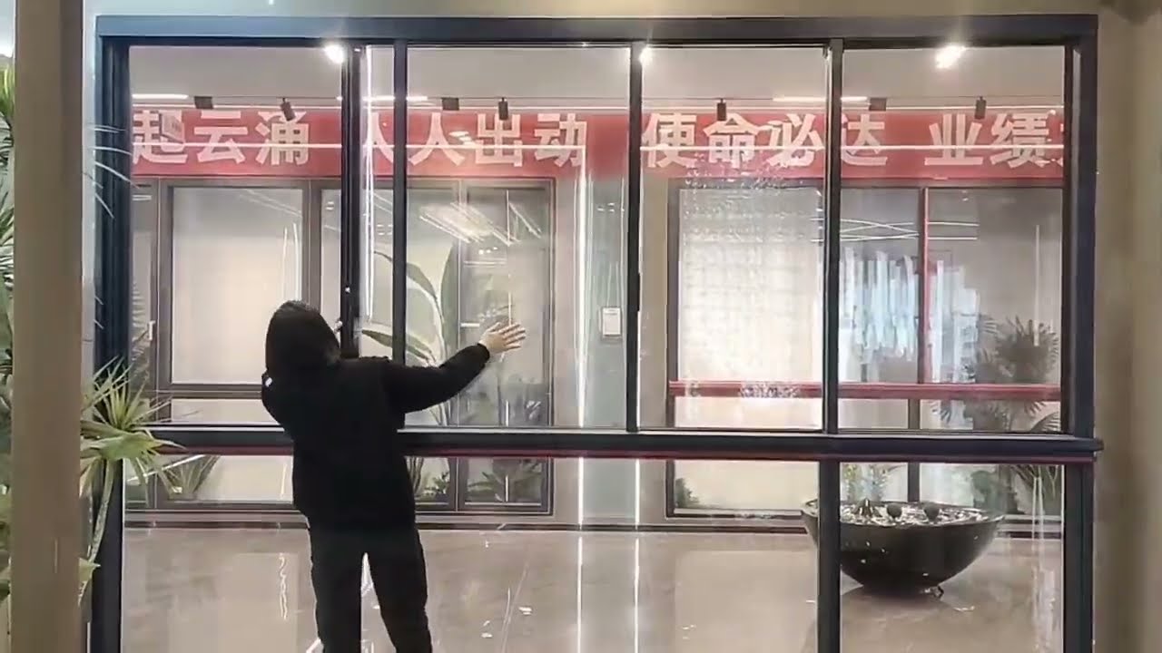 Alwew Aluminum energy efficient design slide smoothly sliding windows